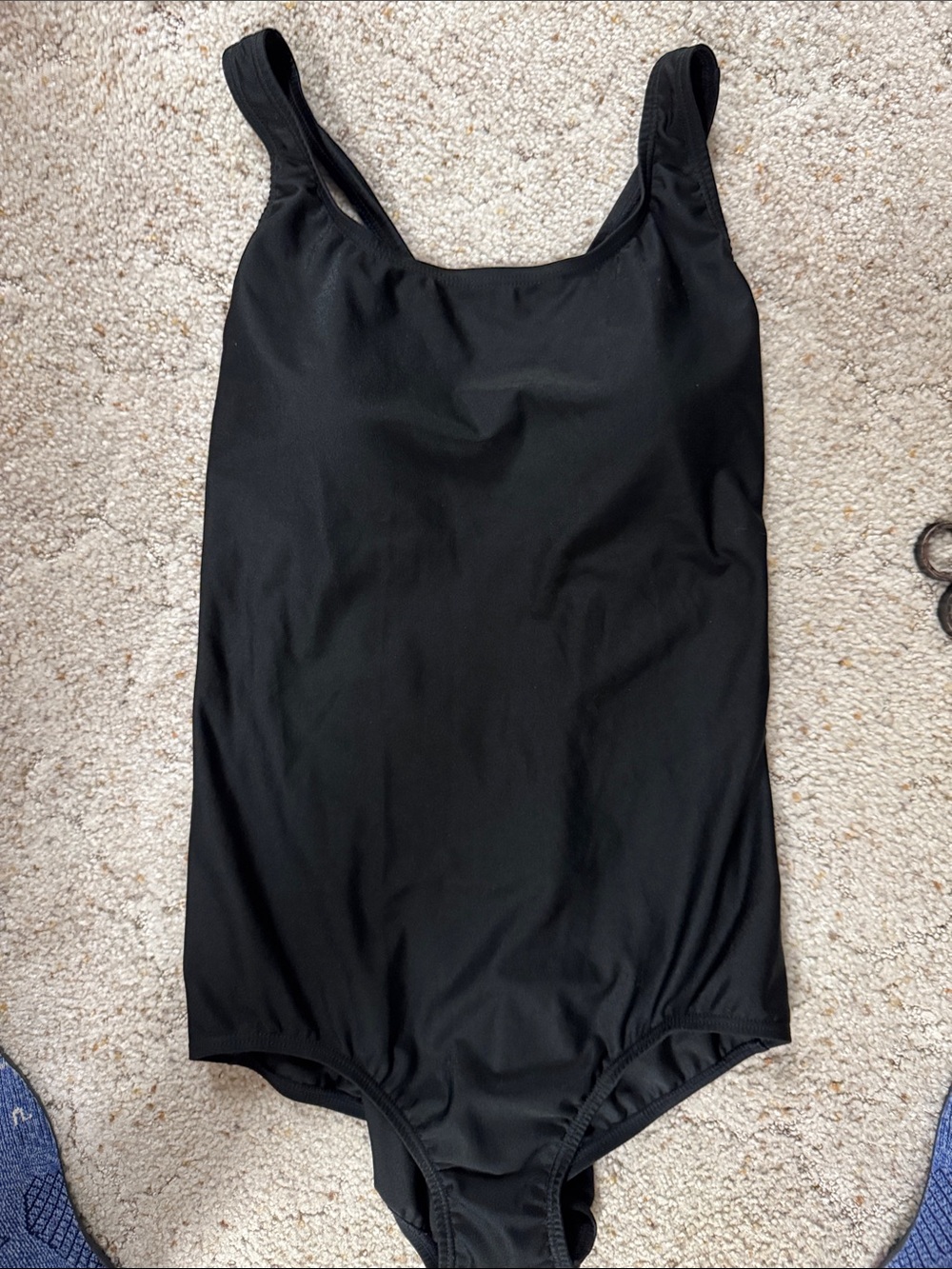 Everyday Black One-Piece Swimsuit - Sleek Tank Style